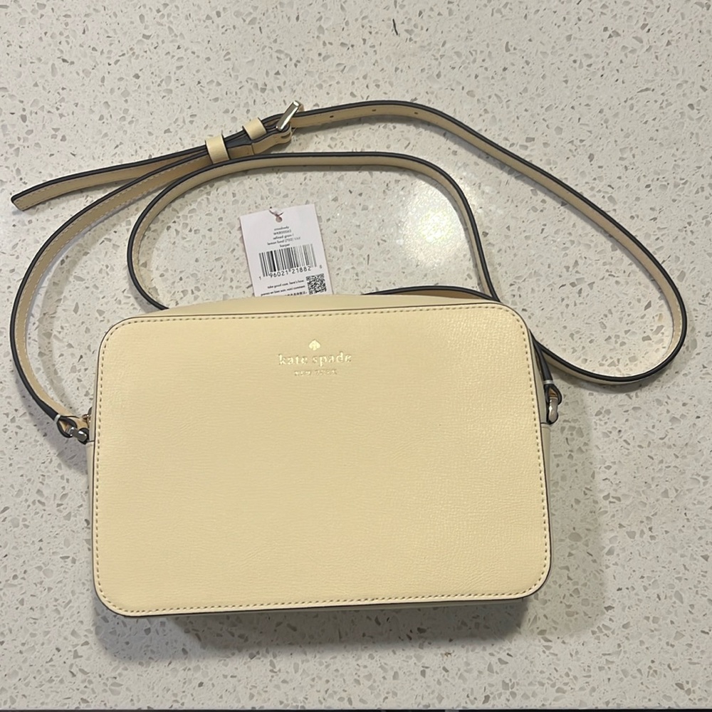 KATE SPADE HARPER CROSSBODY LEMON FOND